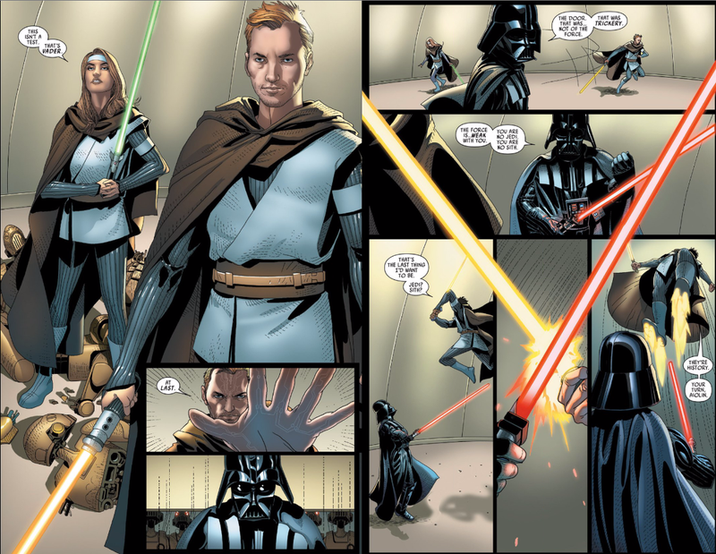 Illustration for article titled Darth Vader’s Got A Mystery Enemy In The Latest Star Wars Comic